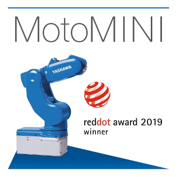 El robot MotoMINI de Yaskawa recibe el Red Dot Award 2019 por su gran calidad de diseño
