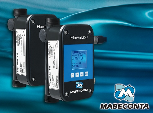 Mabeconta presenta los medidores Flowmax de caudal por ultrasonidos