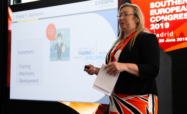 Emma Tuddenham, Associations Manager de FESPA Internacional