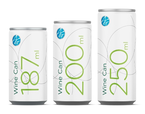 Tailor-made 187ml wine can is Europe first