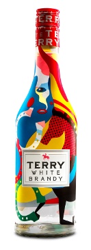 Terry White Brandy lanza el primer Brandy blanco español con una botella muy arty