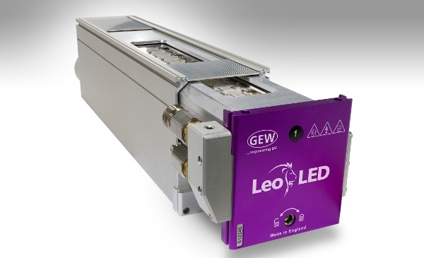 GEW to launch LeoLED UV Curing System at Labelexpo Europe 2019