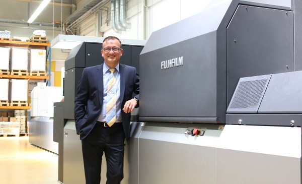 La nueva Fujifilm Jet Press 750S de Straub Druck & Medien AG es la tercera Jet Press que la empresa instala en cinco años