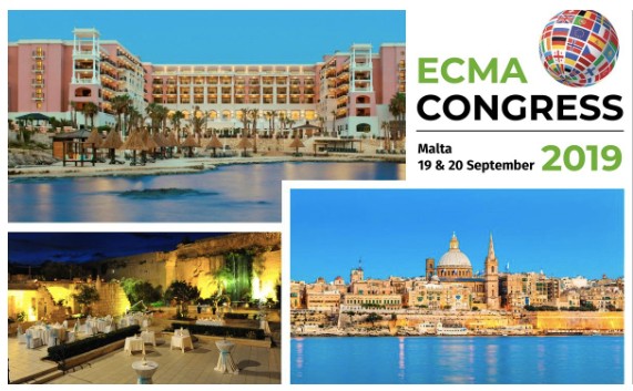 ECMA celebra su congreso anual los días 19 y 20 de septiembre en Malta