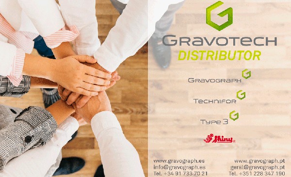 Gravotech crece en la Península Ibérica