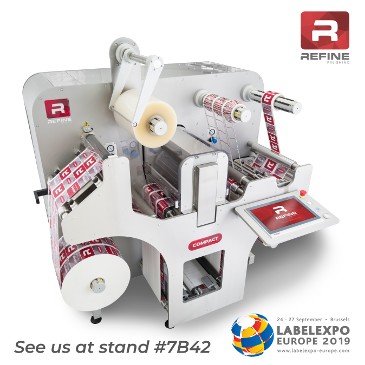 A Refined premiere at Labelexpo Europe 2019