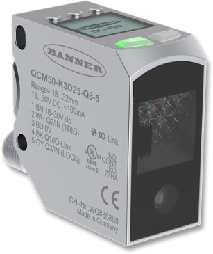 Banner Engineering presenta La serie QCM50 de sensores de color de alta precisión