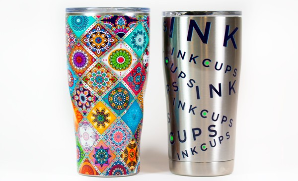 Inkcups Introduces the Revolution: new high-speed digital cylinder printer