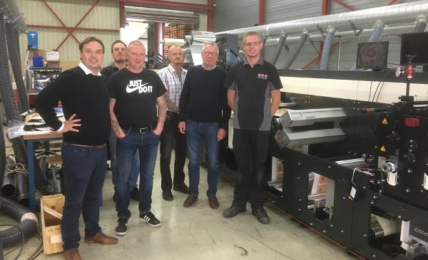 Auraprint Oy purchases and installs first MPS flexo press