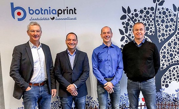 Continuity and partnership pay dividends between Koening&Bauer and Botnia Print Oy Ab
