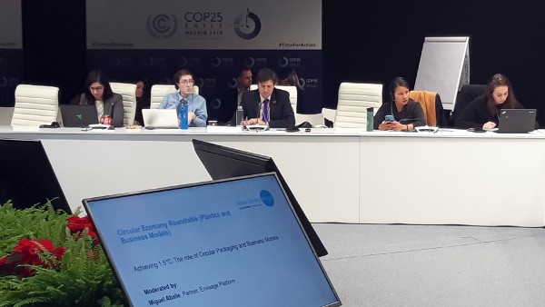Conclusiones de la mesa redonda sobre Economía Circular en la COP25
