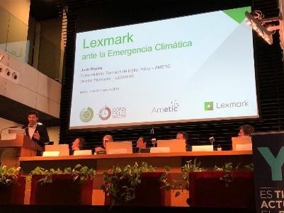 Lexmark reivindica la economía circular en el sector tecnológico durante la Cumbre del Clima (COP 25)