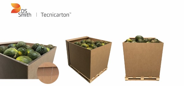 DS Smith Tecnicarton diseña un novedoso embalaje reutilizable con tratamiento hidrófugo para el sector de la alimentación