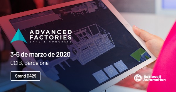 Rockwell Automation mostrará los beneficios de la fabricación inteligente en Advanced Factories 2020