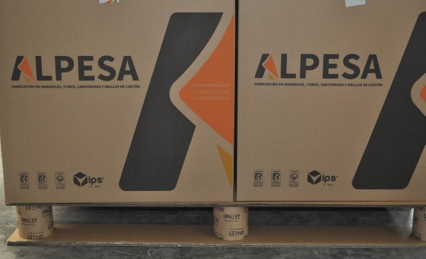 Alpesa inicia 2020 con la sustitución de 12.000 palets de madera por palets de cartón 100% reciclado
