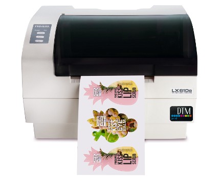 DTM Print presenta la primera impresora de etiquetas de inyección de tinta de escritorio del mundo con troquelado integrado