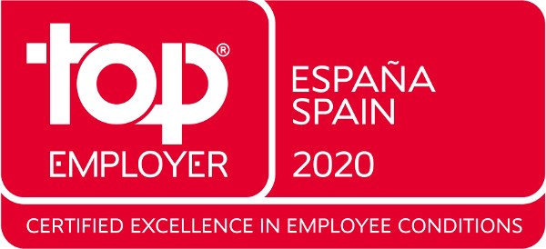 Canon revalida la certificación Top Employer 2020 en España por 13º año consecutivo