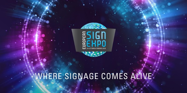 La señalización no impresa cobra vida en European Sign Expo 2020