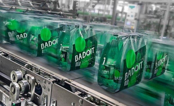 KHS revolutionizes packaging processes at the Badoit mineral water bottling plant
