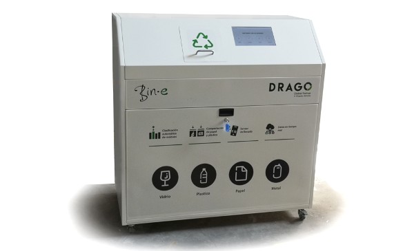 Drago comercializa en exclusiva para España el contenedor de separación inteligente Bin-e