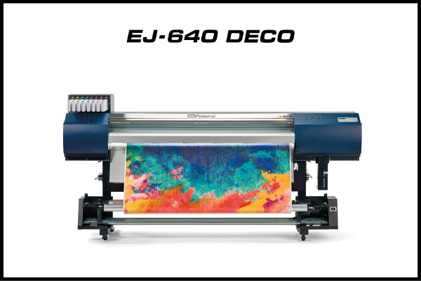 Roland DG presenta las nuevas tintas base agua de la nueva impresora EJ-640 DECO