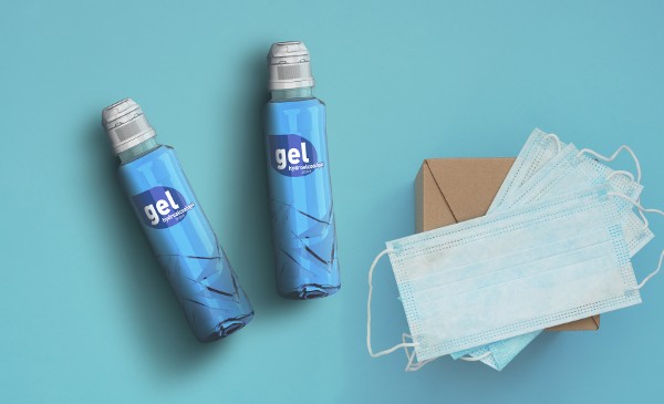 Sidel proporciona botellas para gel hidroalcohólico a actores locales del sector sanitario de Francia