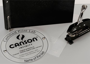 Canson presenta el Canson® Infinity Certified Print Lab