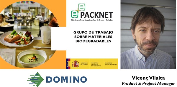 Domino España aporta su experiencia en codificación sobre Materiales Biodegradables