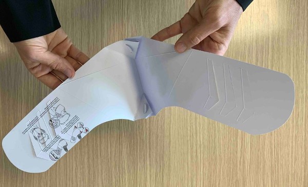 Exaprint innova con el desarrollo de una mascarilla de papel eco-responsable