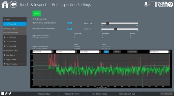 Innovation for inspection control: Intuitive, browser-based user interface from Isra