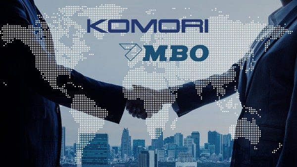 Komori completes share transfer of MBO