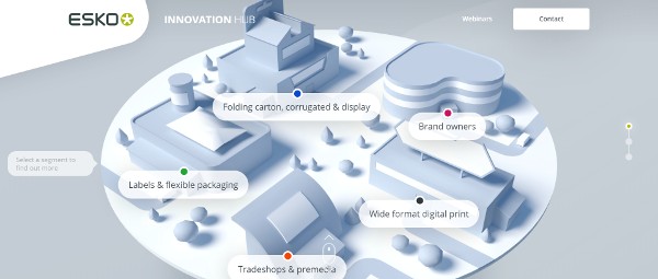 Esko presenta su nuevo y exclusivo "Centro de innovación" virtual