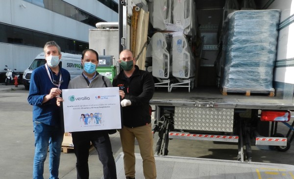 Verallia dona 300.000 euros en material sanitario y alimentos de primera necesidad