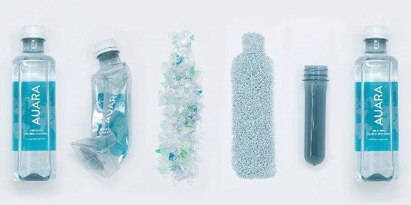 AUARA da una segunda vida a 277.000 Kg de plástico