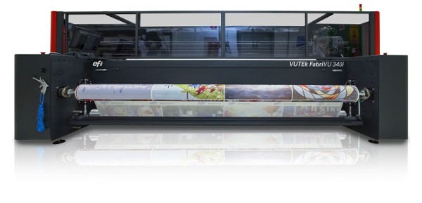Kreativia expands service offering with EFI VUTEk FabriVU 340i dye-sublimation printer