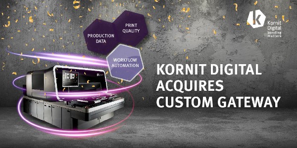 Kornit Digital acquires Custom Gateway