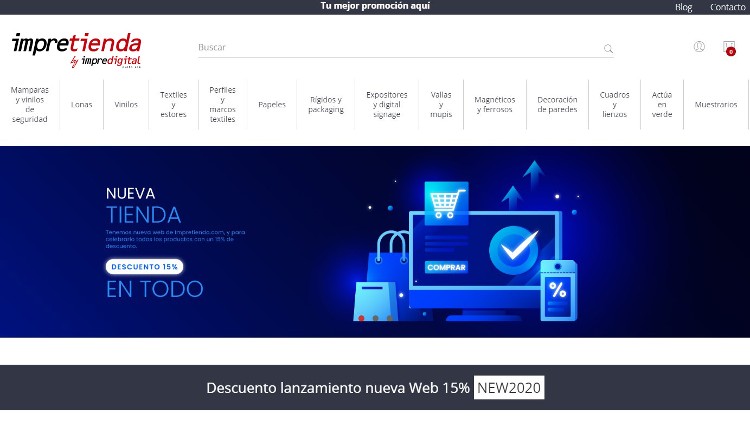 Impretienda.com lanza nueva web