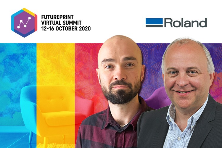 Roland presentará la próxima generación de soluciones para la decoración de interiores y la impresión textil en FuturePrint