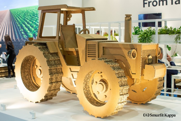 “Tractor”, el impresionante display de Smurfit Kappa Sorpel premiado en “Papies 2020”
