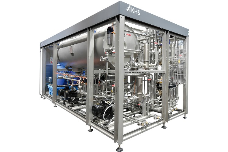 Innopro BoxFlash: compact flash pasteurizer from KHS for all standard container segments