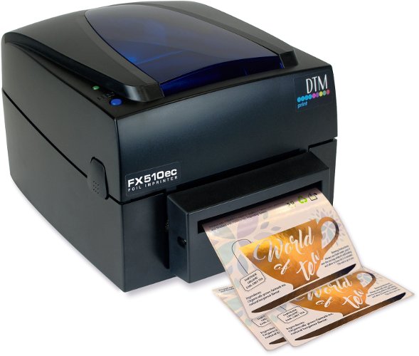 DTM Print permite aumentar el valor de las etiquetas de los productos agregándoles un toque brillante
