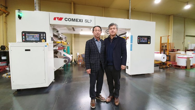 Comexi instala la segunda laminadora Comexi SL2 en la planta de Yusung Pack en Corea del Sur