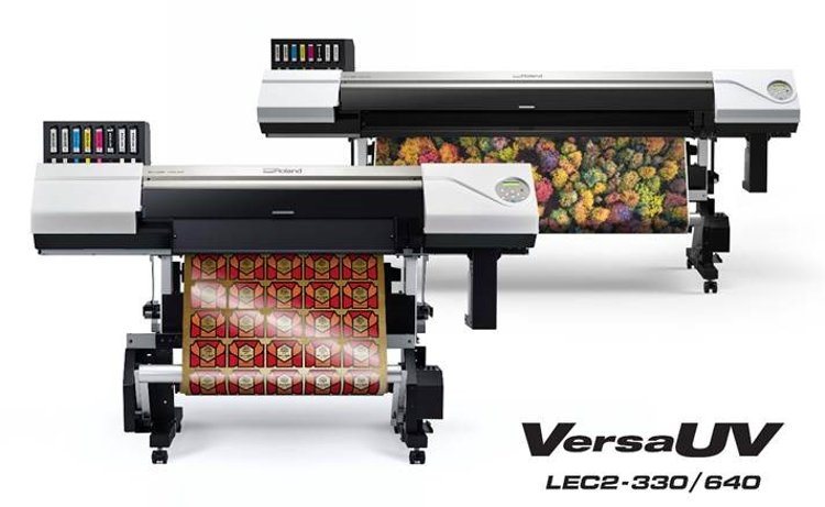 Roland DG anuncia el lanzamiento de las impresoras/cortadoras VersaUV LEC2 y las impresoras planas de gran formato de la Serie S