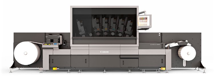La Canon Labelstream 4000 se convierte en la primera impresora de etiquetas de inyección de tinta uv con certificación Pantone® Capable