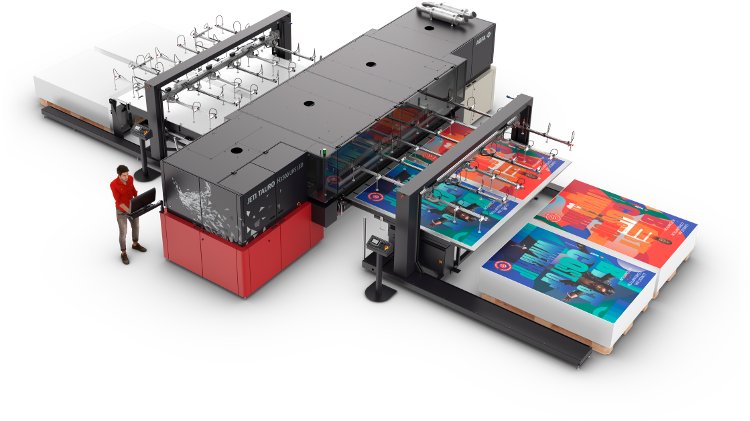 Agfa presenta la Jeti Tauro, la impresora de inyección de tinta más rápida del mercado hasta la fecha