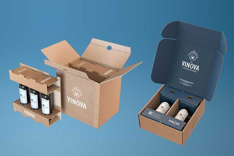 Smurfit Kappa presenta una innovadora gama de embalajes eCommerce para el envío de botellas de vidrio