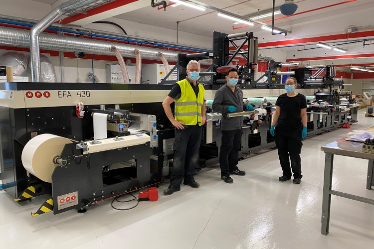 Eson Pac AB further invests in pharma label production with MPS EFA flexo press