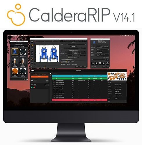 CalderaRIP Version14.1 to enhance digital cutting and printing