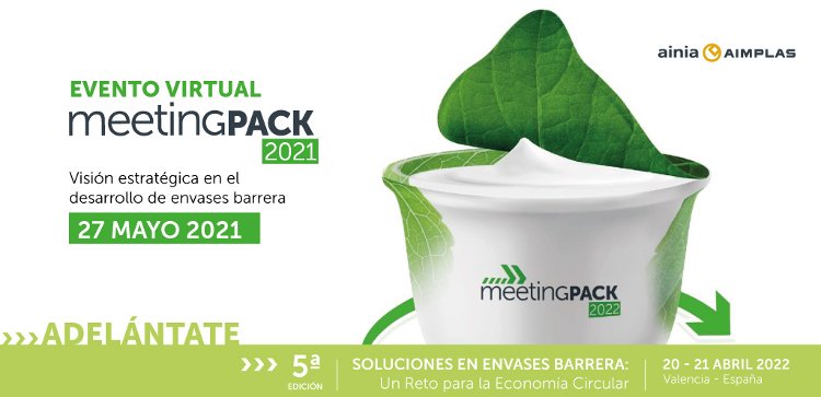 MeetingPack virtual 2021 abordará la sostenibilidad de los envases y la incorporación del material reciclado en su programa
