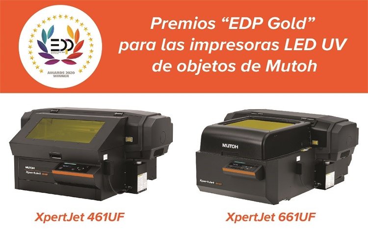 Descuentos especiales para celebrar el Premio EDP para las impresoras LED UV Object de Mutoh